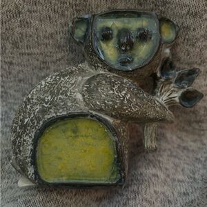 Jonathan Adler Glass Menagerie Koala 4 1/2x 5 X 2 1/2 NEW! RP$250